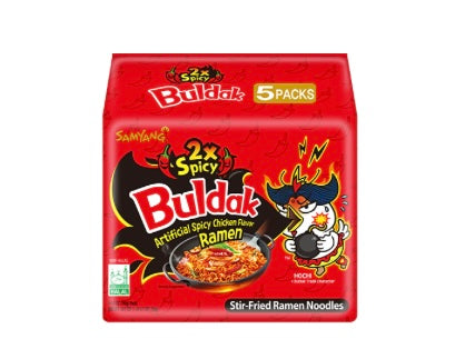 Samyang Buldak 2x Spicy Chicken Stir-Fried Ramen