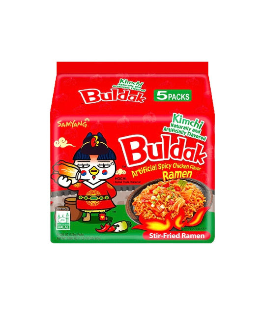 Samyang Buldak Kimchi Hot Chicken Flavor Stir Fried Ramen