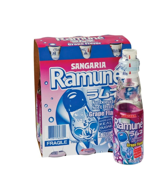 Ramune Grape(6 Pack)