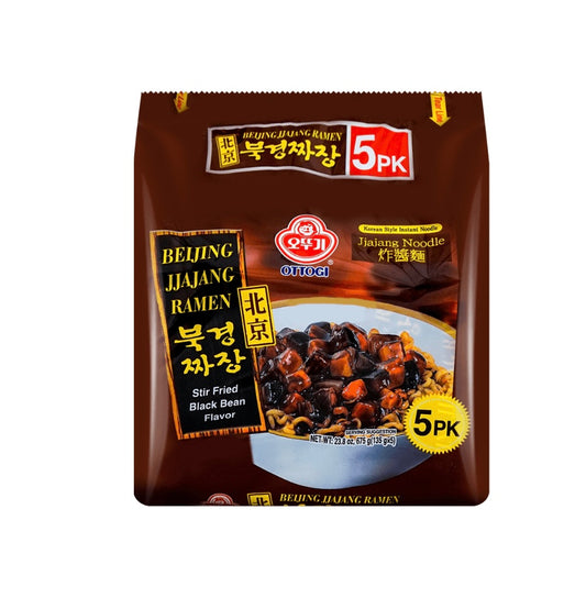 Ottogi Beijing Stir-Fried Ramen instant noodles with Black Bean Sauce