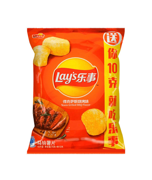 Lays Texas Grilled BBQ, 70g